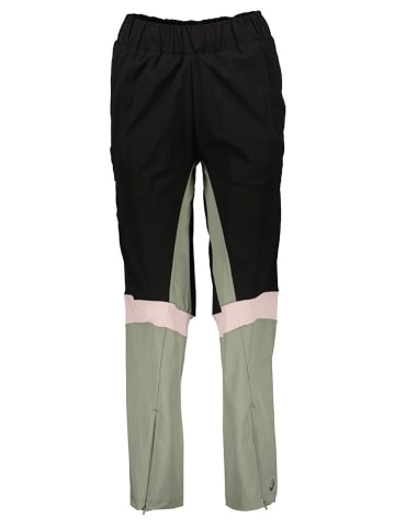 asics Spodnie funkcyjne w kolorze czarno-szarym