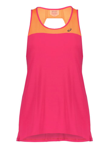 asics Trainingstop "Loose Strapy" oranje/roze