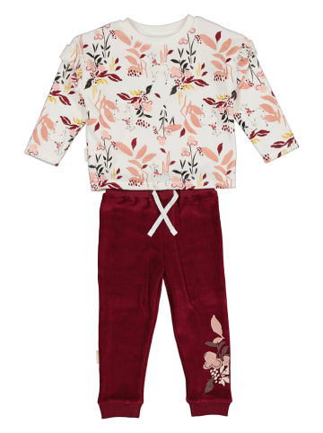 Petit Beguin Pyjama rood/wit