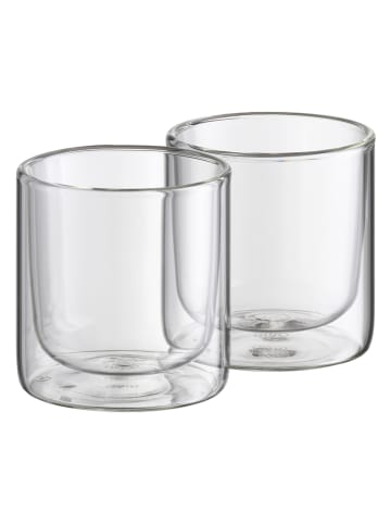 Alfi 2-delige set: dubbelwandige glazen "Glassmotion" - 190 ml