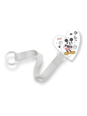 NUK Łańcuszek "Mickey" w kolorze białym do smoczka