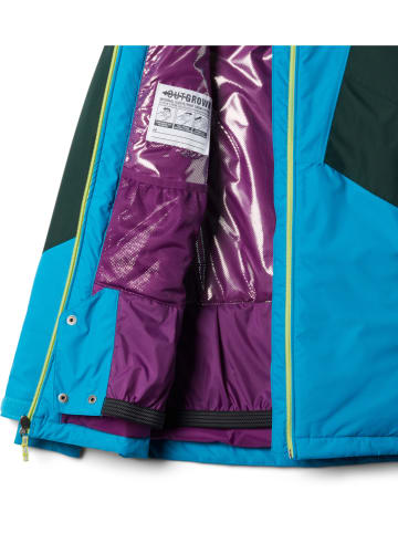 Columbia Ski-/ Snowboardjacke "Alpine Diva" in Blau/ Grün