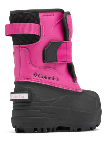 Columbia Kozaki zimowe "Bugaboot" w kolorze czarno-różowym
