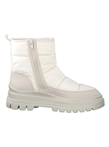 S. Oliver Winterboots in Creme