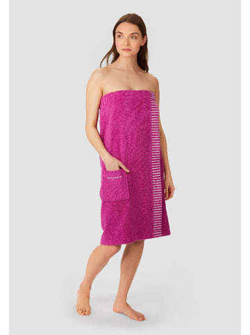 Schiesser Saunakilt "Rom" fuchsia