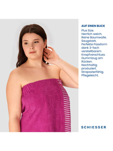 Schiesser Saunakilt "Rom" in Pink