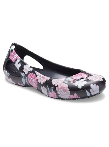 Crocs Ballerina's "Kadee" zwart/lichtroze