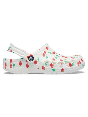 Crocs Crocs "Baya Seasonal Printed" wit/rood