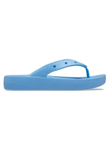 Crocs Zehentrenner in Hellblau