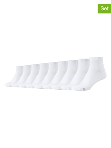 Skechers 9-delige set: sokken wit