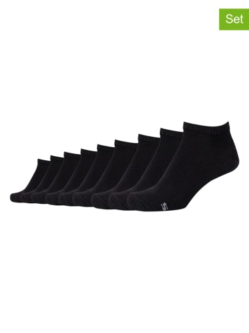 Skechers 9er-Set: Socken in Schwarz