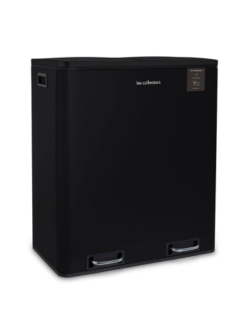 Les collectors Recycling-Mülleimer in Schwarz - 60 l