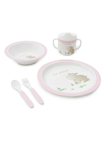 Bieco Spielwaren 5tlg. Esslernset in Rosa