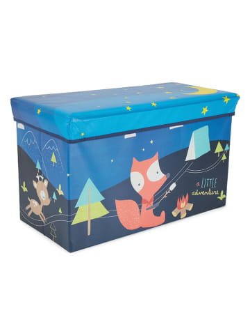 Bieco Spielwaren 2in1-Sitzbank "Pfadfinder Camp" in Blau