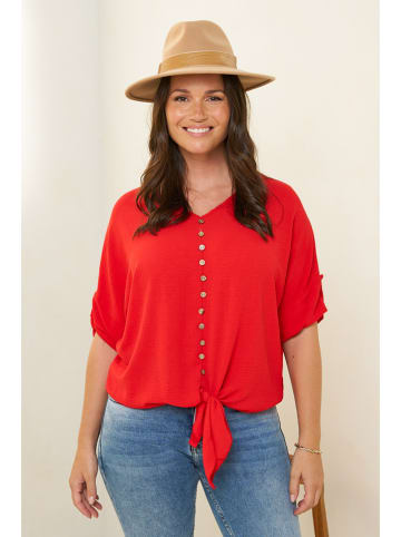 Curvy Lady Blouse rood