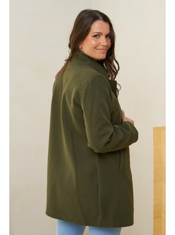 Curvy Lady Płaszcz przejściowy w kolorze khaki