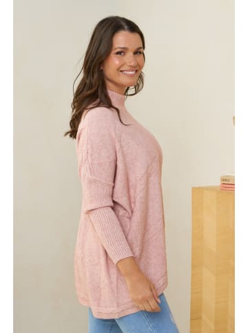 Curvy Lady Pullover in Rosa