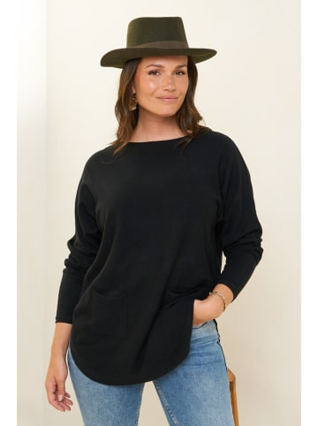 Curvy Lady Sweter w kolorze czarnym