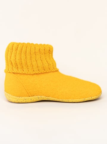kitz-pichler Pantoffels "Alp Boot" geel