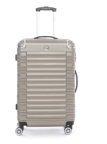 Geographical Norway 3tlg. Hardcase-Trolleyset "Sourcing" in Champagne