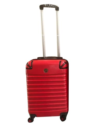 Geographical Norway Hardcase-trolley "Shock" rood - (B)34 x (H)53 x (D)21 cm