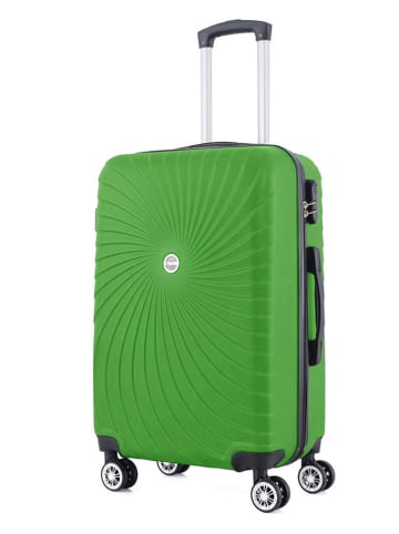 Geographical Norway 3tlg. Hardcase-Trolleyset "Sunlighteo" in Grün