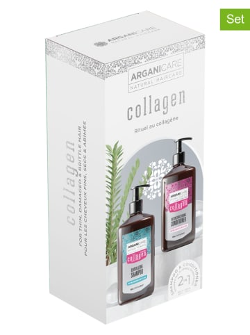 Argani Care 2tlg. Haarpflege-Set "Duo Box - Collagen"