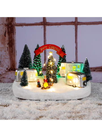 Profiline LED-Dekoleuchte "Christmas Trailer" in Warmweiß/ Bunt