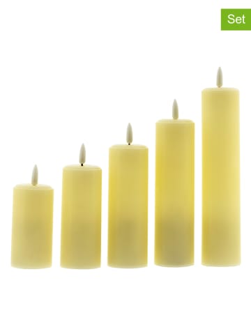 Profiline 5er-Set: LED-Kerzen in Warmweiß