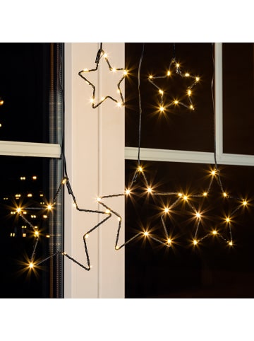 Profiline LED-Girlande "Star" in Warmweiß - (L)80 cm