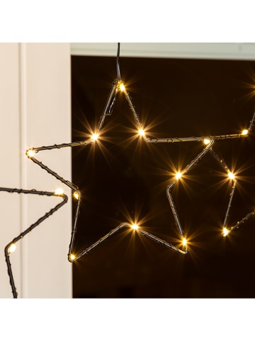 Profiline Girlanda LED "Star" w kolorze ciepłej bieli - 80 cm