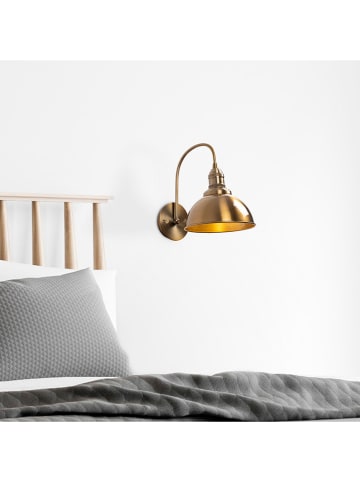 Opviq Wandleuchte in Gold - (B)27 x (H)36 cm