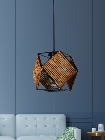 Opviq Hanglamp lichtbruin - (H)70 x Ø 17 cm