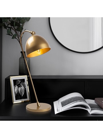 Opviq Lampa stołowa w kolorze złotym - wys. 54 x Ø 18 cm