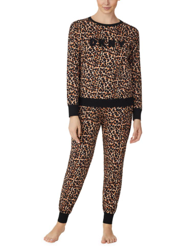 DKNY Pyjama bruin/zwart