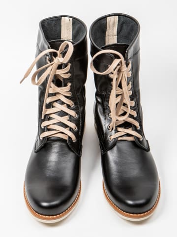 Zapato Leren boots zwart