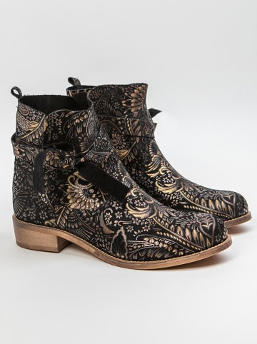 Zapato Leder-Boots in Bunt