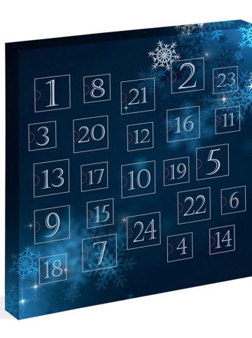Lodie Silver Schmuck-Adventskalender in Dunkelblau