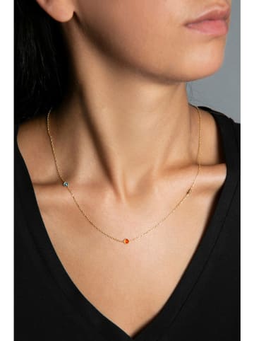 Lodie Silver Zilveren ketting met sierelementen - (L)42 cm