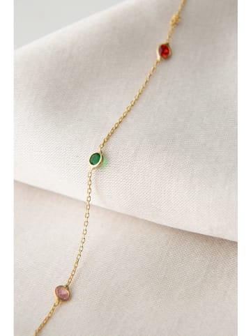 Heliophilia Zilveren ketting met sierelementen - (L)42 cm