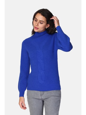 ASSUILI Kaschmir-Pullover in Blau