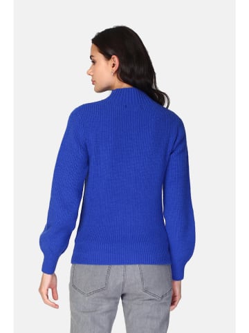 ASSUILI Kaszmirowy sweter w kolorze niebieskim