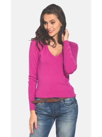 ASSUILI Kaschmir-Pullover in Pink