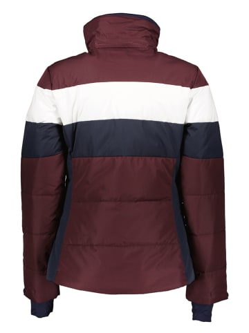 CMP Ski-/snowboardjas bordeaux/donkerblauw/wit