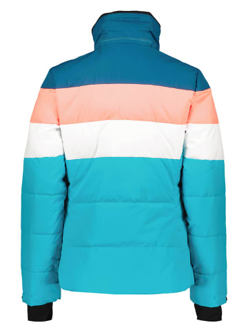 CMP Ski-/snowboardjas turquoise/wit/lichtroze