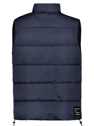 Sublevel Doorgestikte bodywarmer donkerblauw