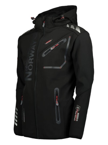 Geographical Norway Softshelljacke "Royaute" in Schwarz