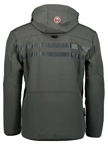 Geographical Norway Softshelljacke "Royaute" in Dunkelgrau/ Schwarz