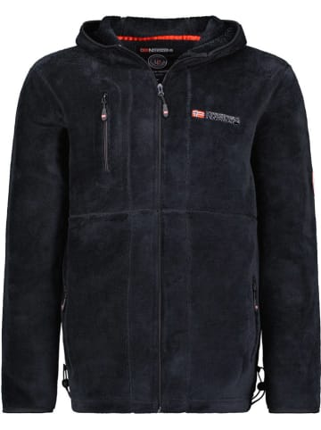 Geographical Norway Kurtka polarowa "Upload" w kolorze czarnym