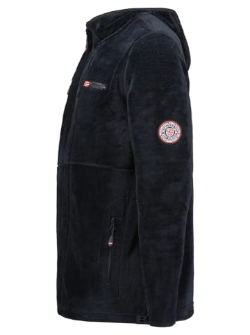 Geographical Norway Kurtka polarowa "Upload" w kolorze czarnym